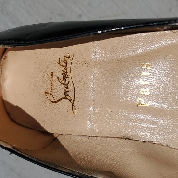 Christian Louboutin Paris Patent Leather High Heels Size 8 - Picture 9 of 16